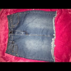 Blue Jean Skirt